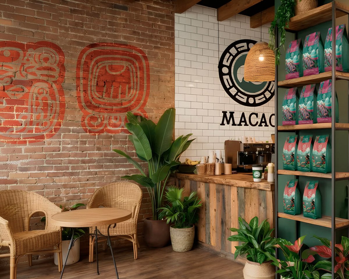 Interior Cafetería Macao