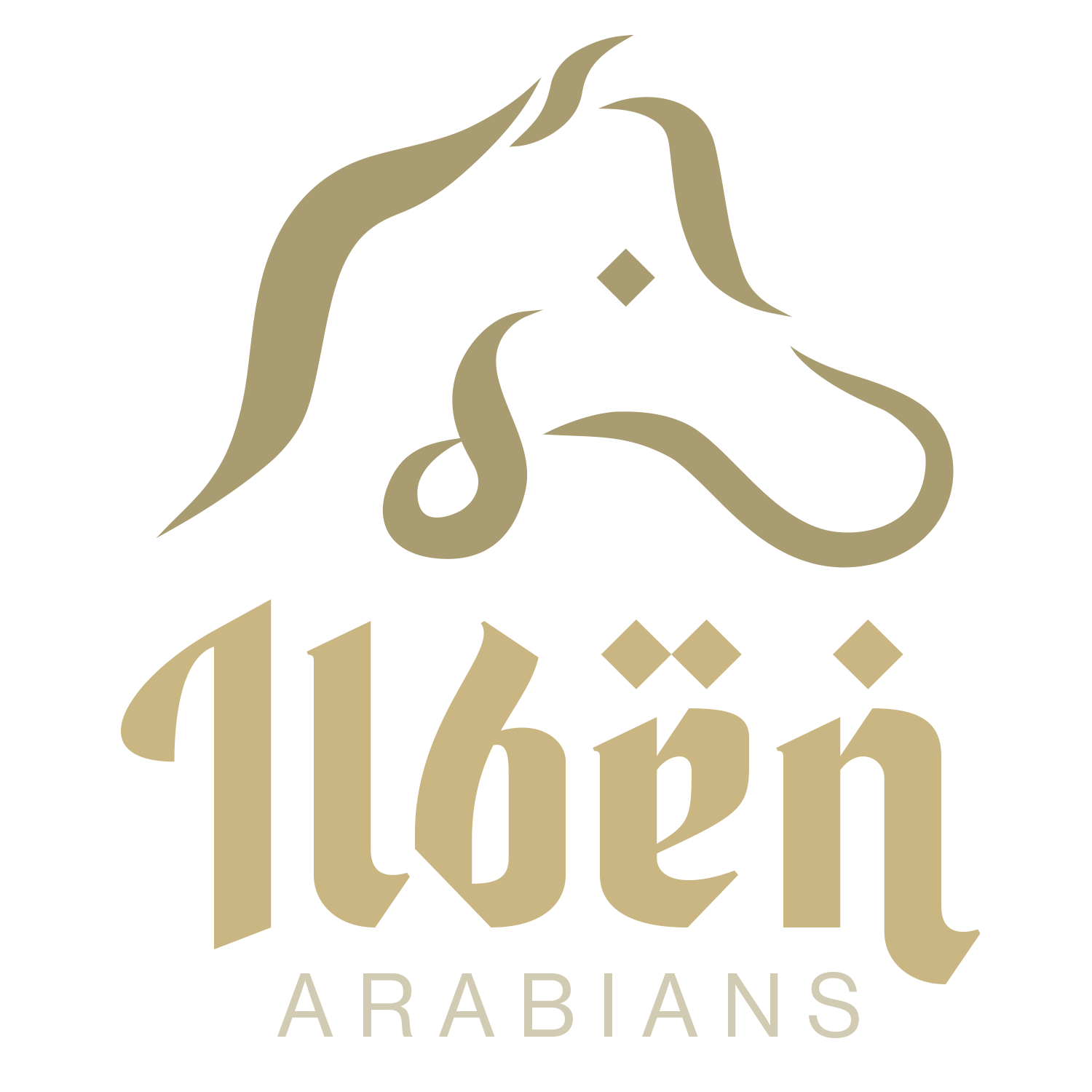 Ilben Arabians Logo Dark