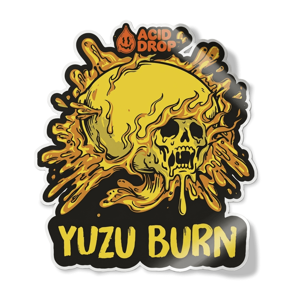 Sticker Yuzu Burn Acid Drop