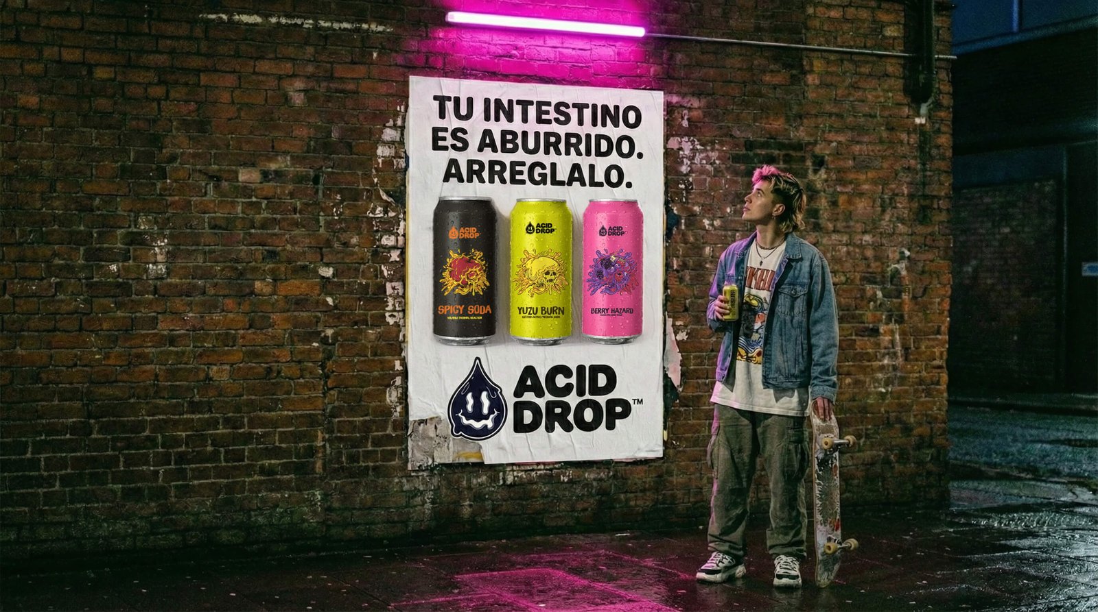 Chico Póster Acid Drop