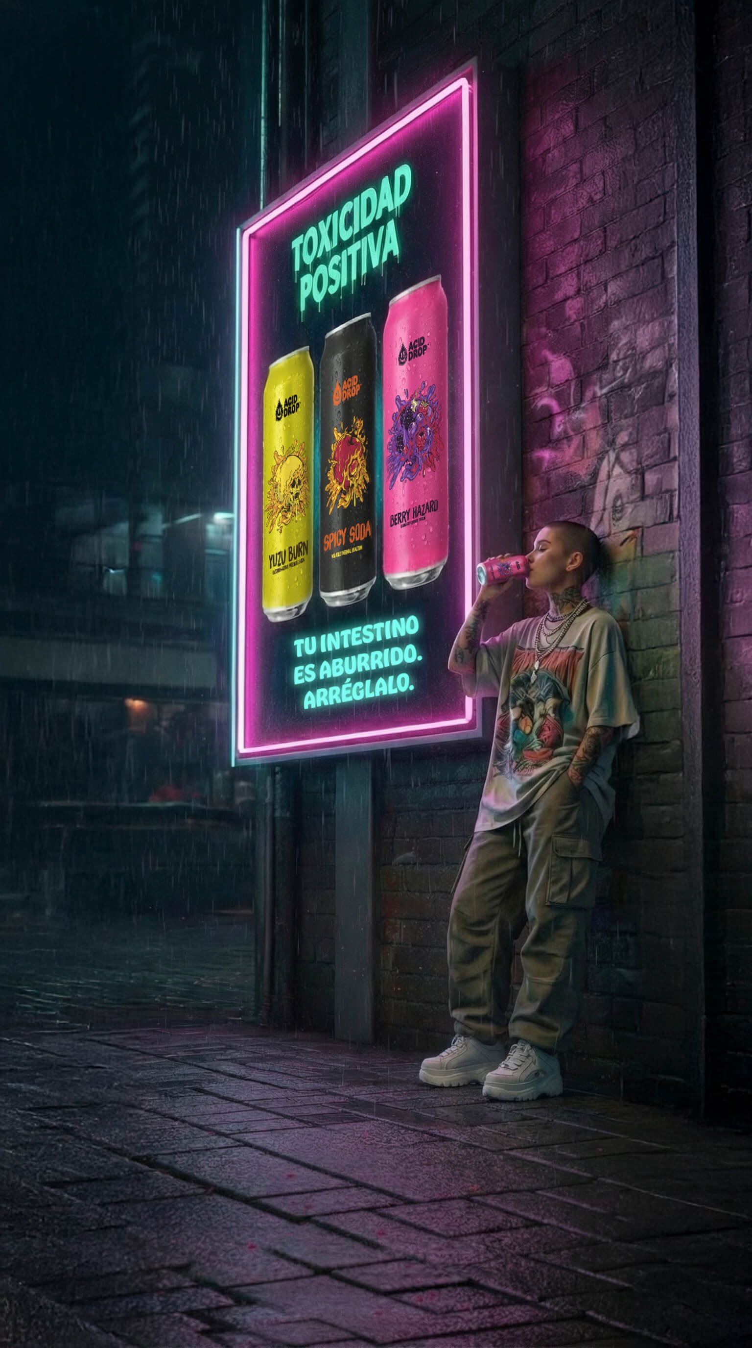 Chica Lluvia Acid Drop